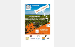 Course a pied &quot;Vignobles Cap Leucate&quot; le 26 janvier 2025