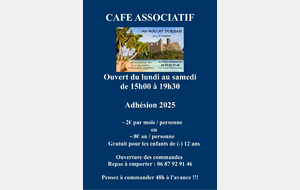 CREATION D'UN CAFE ASSOCIATIF A DURBAN CORBIERES